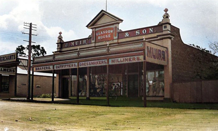 Original Muir & Son building where Dallisons is now located